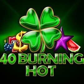 40 Burning Hot slot visual from Amusnet Interactive available on ricky-fi.com