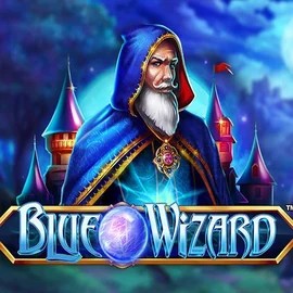 Blue Wizard slot logo by Quickspin at Ricky Casino